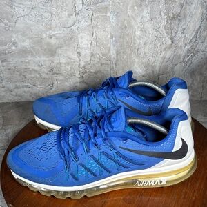 Nike Air Max 2015 Men’s Size 13 Blue Athletic Shoes